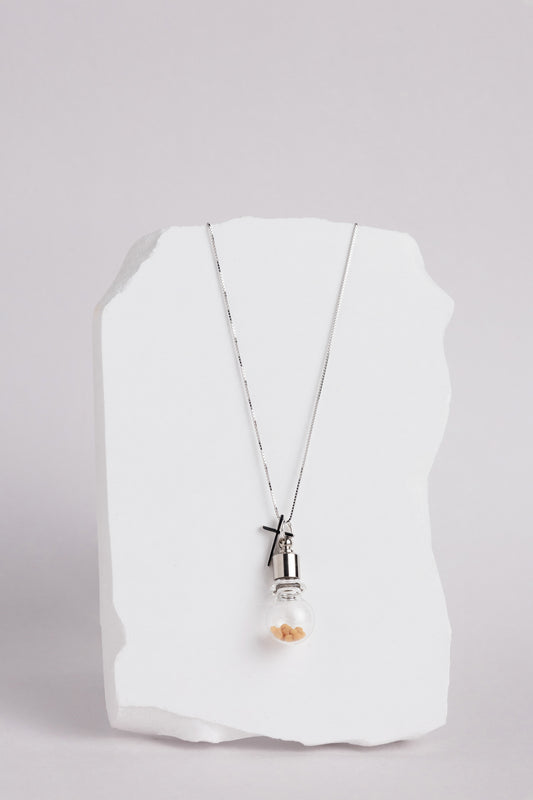 The Holy-Lamp Necklace [Silver]