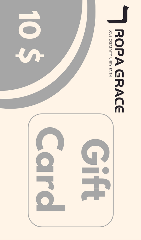 10$ Gift card – Ropa Grace